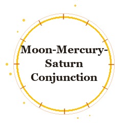 Moon-Mercury-Saturn Conjunction